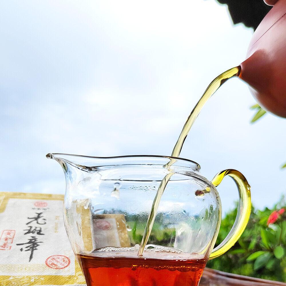 200 г китайский приготовленный чай Пуэр Кирпич Древнего дерева Пуэр Черный — фото 7