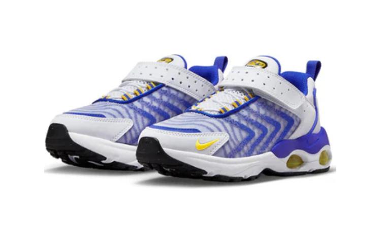 Nike Air Max Tailwind 1 Vintage Abrasion Resistant Low top Sports Casual Shoes White Blue Children Aged 3 7 Years Old DQ0297-100