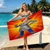 Cartoon Inspector Gadget Towel Towel beach towel, quick drying absorbent bath towel for Swim,Gym,Camping,Outdoor hot