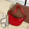 Bag Women'S Autumn And Winter Super Fire Commuter Dumpling Bag Student Fashion Versatile One Shoulder Crossbody Niche Design