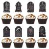 2024 Halloween Alzata per Torta Zucca Fantasma Alzata da Tavolo per Cupcake Halloween Decorazioni per Torta Toppers Buon Halloween Articoli per Feste