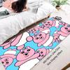 O-Opanchu U-Usagi Cartoon Cute Kitchen Mat Kids Room Bedroom Decoration Balcony Anti-Slip Doormat Living Room Alfombra