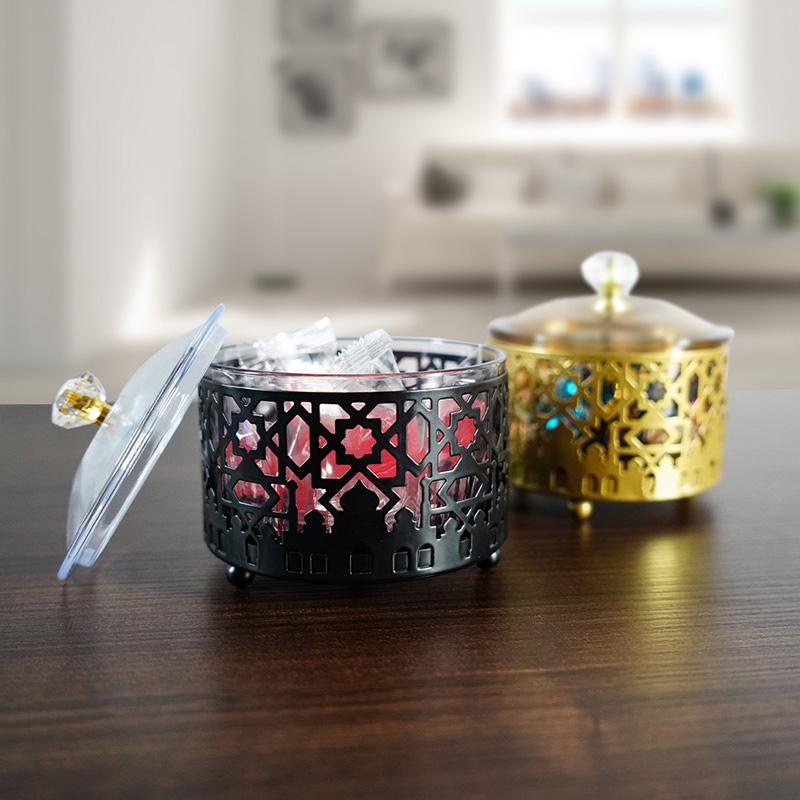 Eid Mubarak Candy Holder Ramadan Candy Tray Holder Muslim Party Supplies Ramadan Eid Candy Box Islamic Decoration