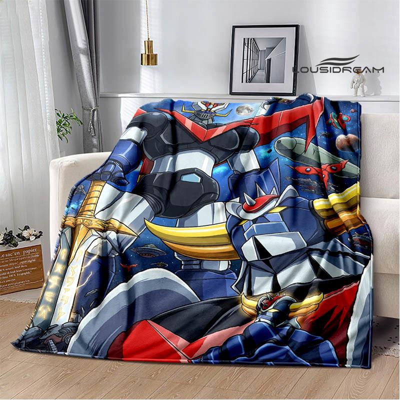 UFO ROBO GRENDIZER GOLDORAK blanket Picnic blanket Warm blankets Outdoor Blanket Home bedlinings blankets for beds Birthday Gift