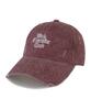 Wig Executive Classic Damaged Pigment Ball Cap - Burgundy