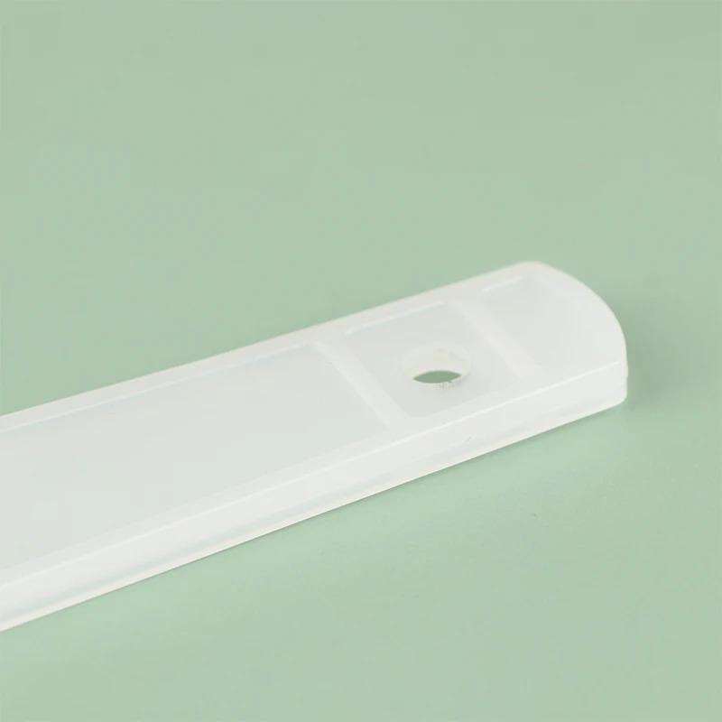 10 Stück/Set Leder Schaber Gummiplatte DIY Handgemachte Lederwerkzeuge Kunststoff PP Praktisches Kleben Lederzubehör