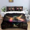 Exquisite Fashion M-Michael-Jackson Printing Bedding Set Duvet Cover Comforter Bed Youth Kids Girl Boys Birthday Gift