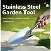 Garden Stainless Steel Small Shovel Garden Forest Tools Potted Vegetable Shovel Gardening Digging Soil Fleshy Flower Shovel