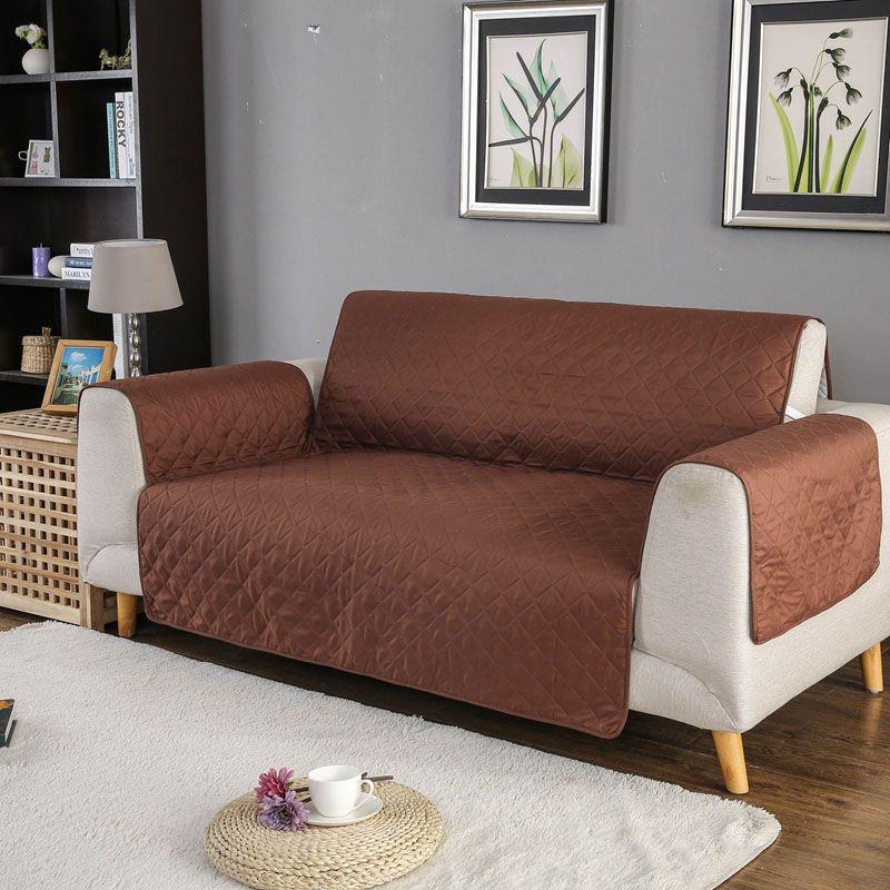 Luxuriöse Wende-Stepp-Sofahülle MöbelSchutz mit weicher Mikrofaser