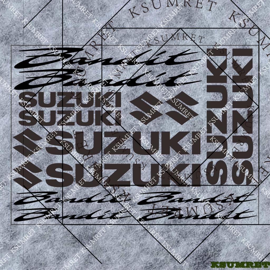 Für Suzuki Bandit Aufkleber Motorrad Aufkleber Decal Bandit 600 650 1200 1250
