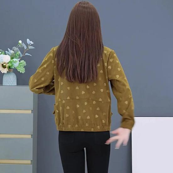 Women's Corduroy Shackets Jacket Oversized Button Down Lapel Coat Casual Long Sleeve Blouses Tops Fall Outerwear