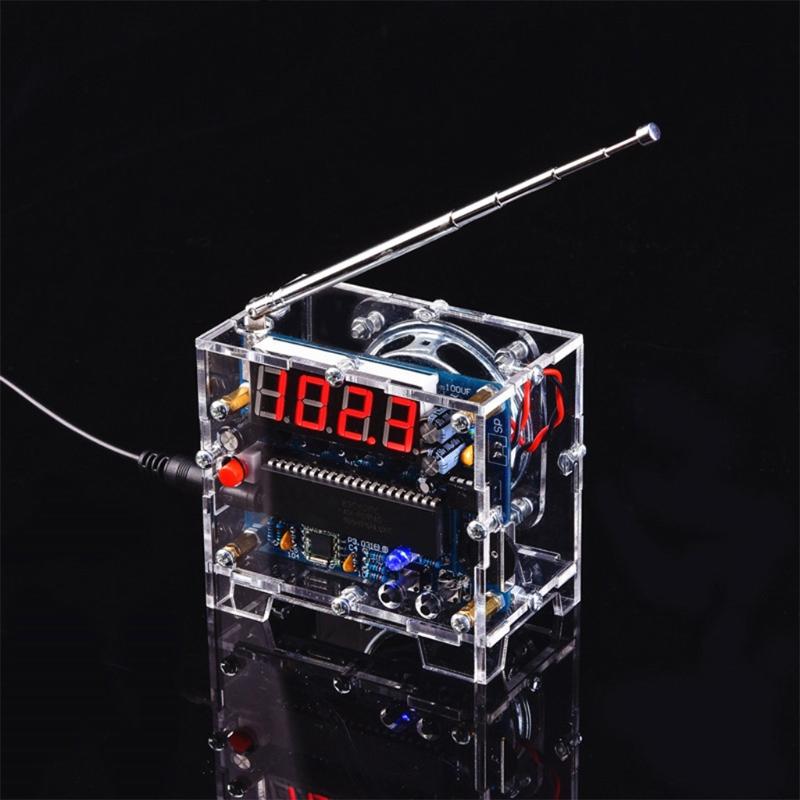 DC 5V Direct Current Working Voltage Radio DIY Kits Power-off Memory Function Power Saving Function Electronic DIY P