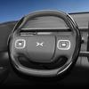 Zkfan8 Convient pour le volant Xpeng Texture Fibre de Carbone avec Design Segmenté à Libération Rapide, Durable, pour les Modèles Tels que G6 G9 P7 P7+