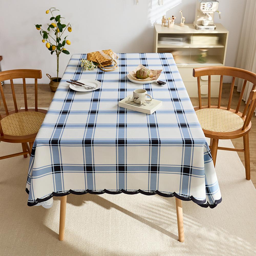Retro Table Cloth Simple National Waterproof Table Mat Light Luxury High-End Coffee Table Cloth