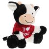 Cute Stuffed Animal Interactive Cow Doll Toy Kids Playmate Party Decoration 1Set