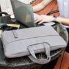 Protective Carrying Case Notebook Handbag Oxford Cloth Laptop Computer Bag with Shoulder Strap Splash-proof Portable