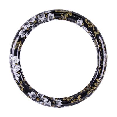 Extra Thick Handle Cover Kinkasan Cherry Blossom Black S MHC-SA-SBK