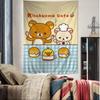 Cartoon Rilakkuma DIY Wandteppich Hängend Tarot Hippie Wandteppiche Schlafsaal INS Heimdekoration