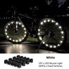 NEW Colorful Rainproof LED Bicycle Wheel Lights Front and Rear Spoke Lights Cycling Decoration Tire Strip Light Accessories