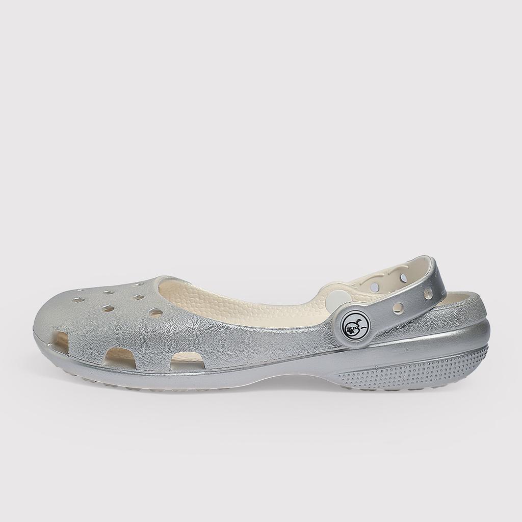 Scarpe con Fori da Balletto Donna Estate Spiaggia Antiscivolo Traspiranti Usura Esterna Leggere Sandali da Infermiera Fabbrica