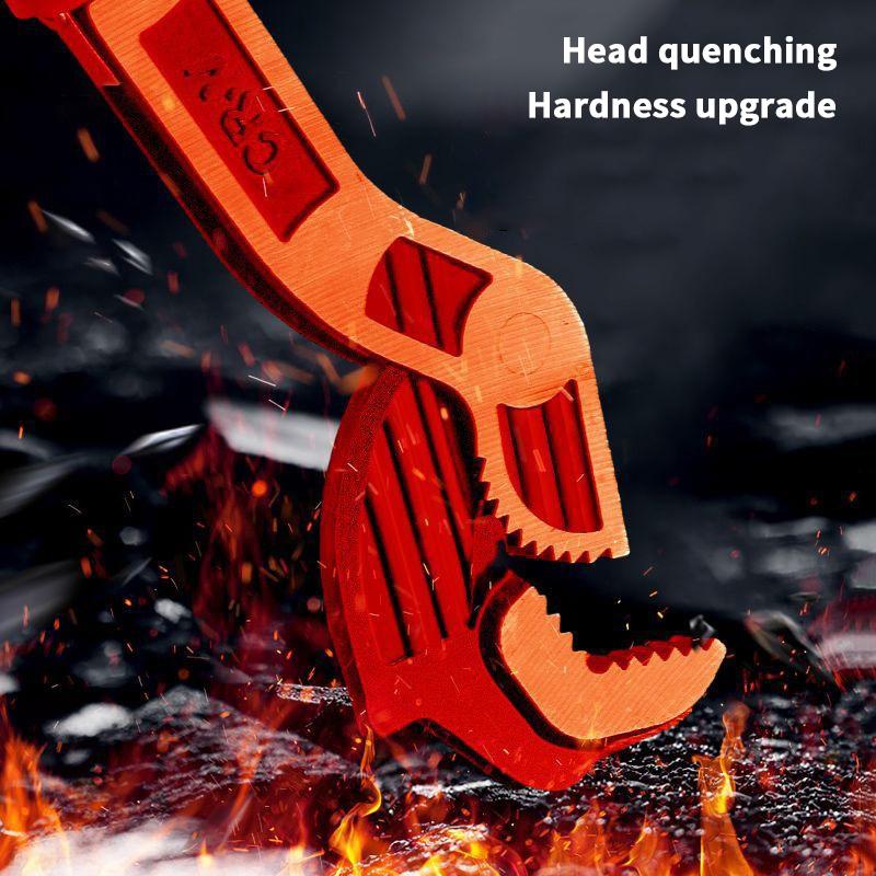 Multi-Function Adjustable Wrench Universal Wrench Fast Wrench Cr-V Bathroom Pipe Wrench Plumber Multi Hand Tool