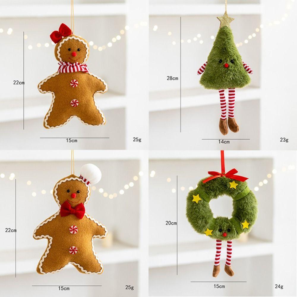 Kranz Elf Weihnachtsbaumschmuck Niedlicher Weihnachtsbaum Hängeornament Weihnachtsbaumhänger Weihnachtsbaumschmuck