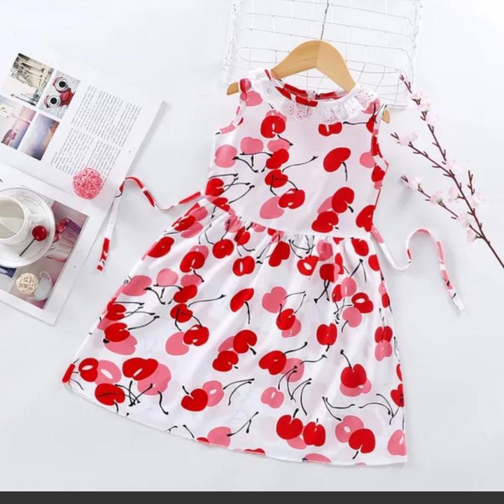 Sommer Koreanischer Stil Baumwollseide Kleid für Baby Mädchen - Prinzessin Mode Pyjamas