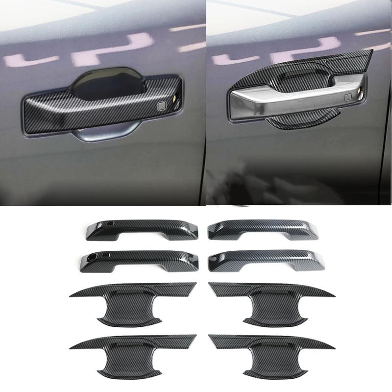 For BYD Shark 6 2024 2025 ABS black Car Outside Door Handle Shell Exterior Door Handle Door Bowl Cover Exterior accessories
