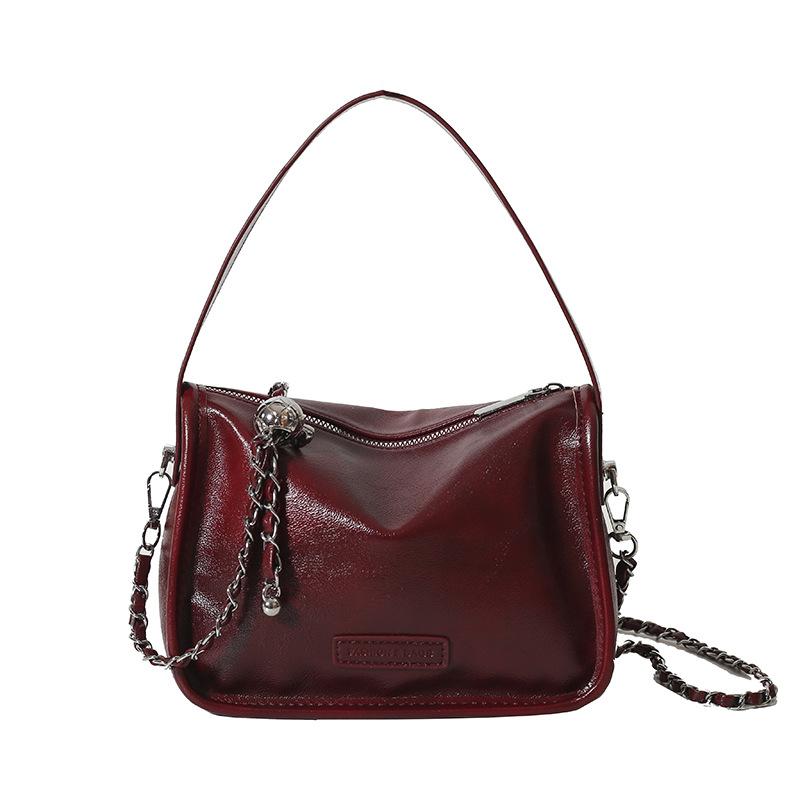 Autumn and Winter Retro High-end Women's Bags 2025 New Casual Fashion High-end Niche Portable Messenger Bags