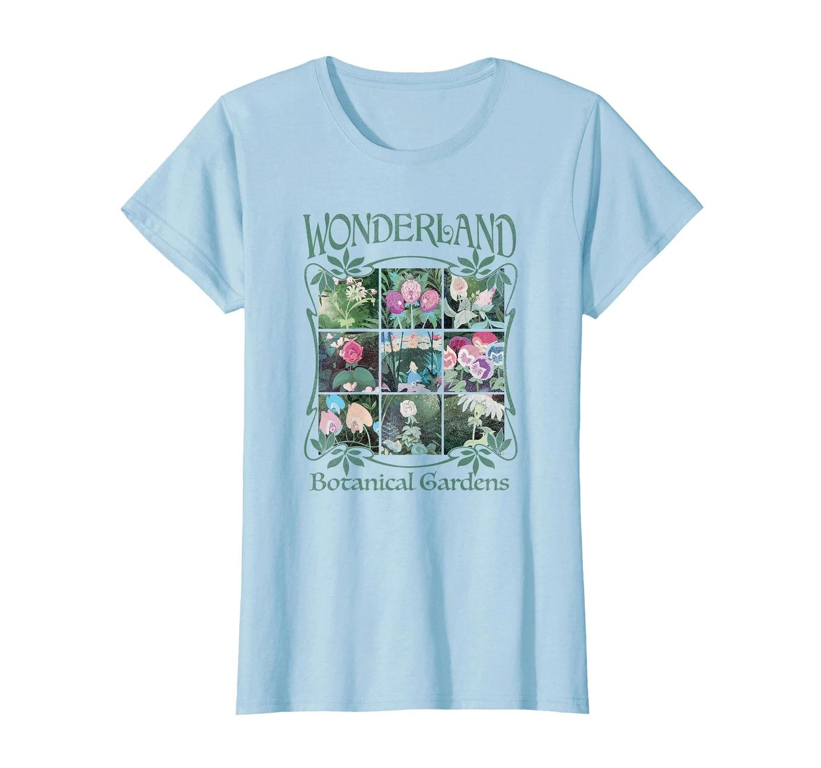 Disney Alice In Wonderland Botanical Garden T-Shirt_ M