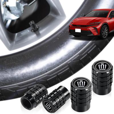 HUDIY Crown 35 Series Dedicated Air Valve Cap, Aluminum Alloy + Resin , Logo