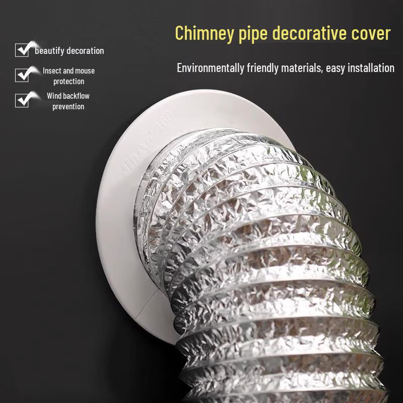 Round Pipe Wall Hole Decorative Cover Ring