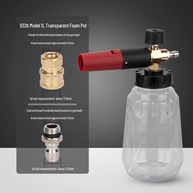 High-Pressure Foam Cannon Car Wash Kit