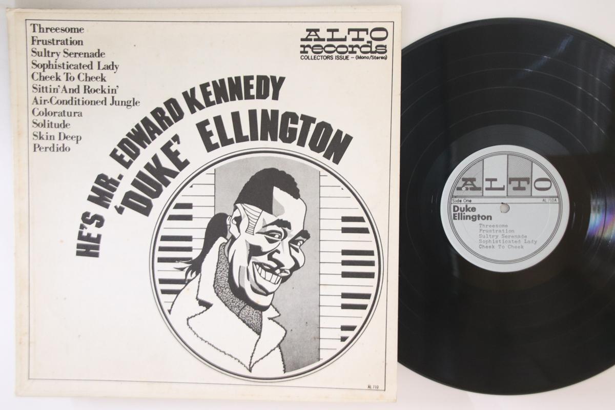

LP Пластинка ДЮК ЭЛЛИНГТОН - Он мистер. Edward Kennedy AL710 ALTO US Jazz б/у