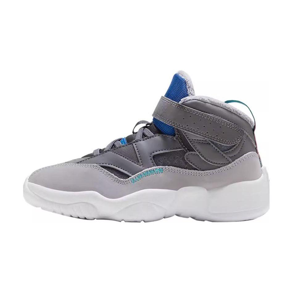Jordan Jumpman Two Trey Comfortable Versatile Non-Slip Shock Absorption Support High-Top Kids Basketball Shoes Kids basketball shoes DQ8432-005