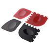 1 Set Grill Pan Scraper Non-slip Fadeless PC Dishwasher Safe Pan Cleaning Scraper for Glass