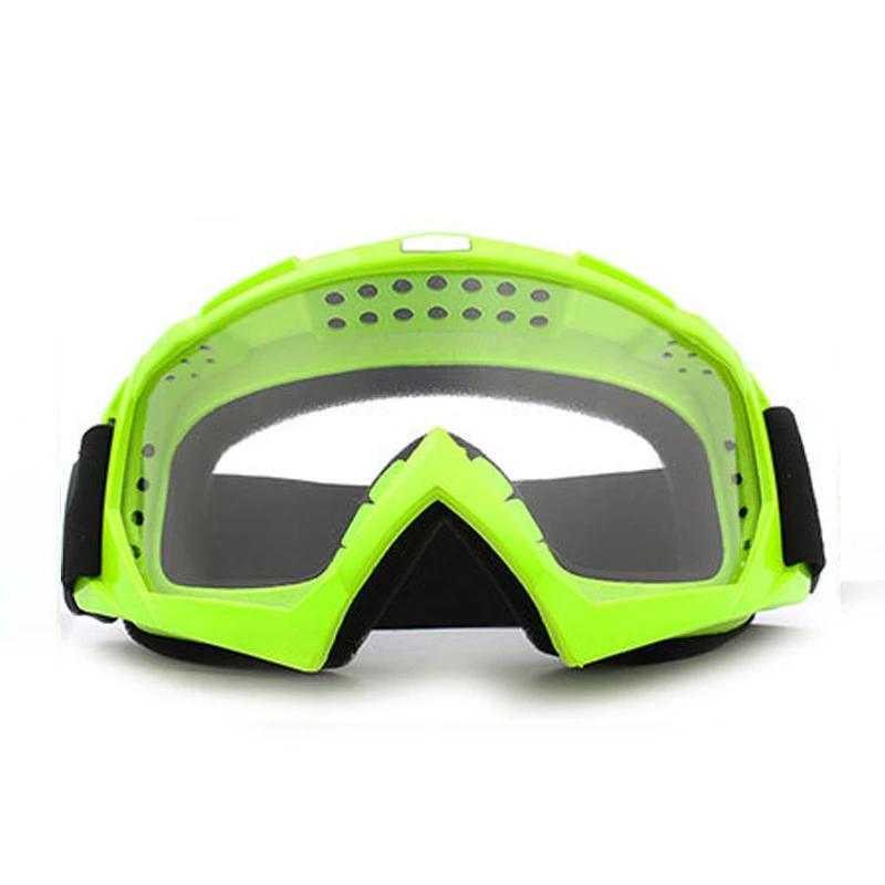 Transparent Skiing Goggles Windproof Motorcycle Goggles Cycling Sunglasses HD Anti-Fog Snow Goggle Outdoor Sports Ski Glasses
