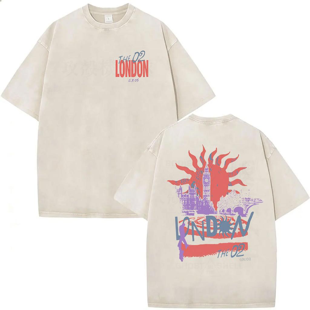 Vintage Washed Louis Tomlinson How Did We Get Here Tour 2026 New T Shirt Men Women Harajuku Fashion Oversized Tshirt Streetwear