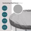 Portable Dog Pool Cover Round Shape Easy To Use Kids Swimming Pool Cover Foldable Tub Pool Protector Sleeve Case