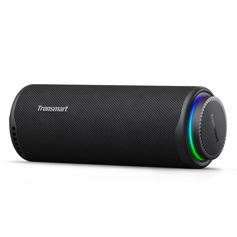 Tronsmart T8 Bluetooth-Lautsprecher 40W, 360°-Sound IPX7 Wasserdicht, 18H Spielzeit, APP-Steuerung EQ & Licht, TWS-Kopplung, Outdoor Tragbar