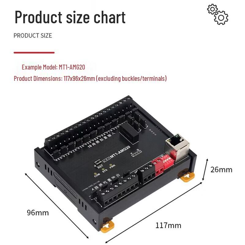 Aimoxun MODBUS Analog/Digital I/O Data Acquisition Module