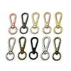 2PC Metal Swivel O-ring Eye Snap Hook Trigger Clasps Clips for Leather Craft Bag Strap Belt Webbing Keychain Dog Linking Buckles