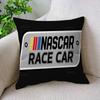N-NASCARS Racing Car Cushion Cover Inches Farmhouse Decor Home Throw Pillow Covers For Couch Decorations