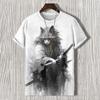 Men's T-shirts Edo Cat Samurai Warrior Japanese Art 3D Print Casual T-Shirts Men/Women Short Sleeve O-Neck Top Kid Clothing