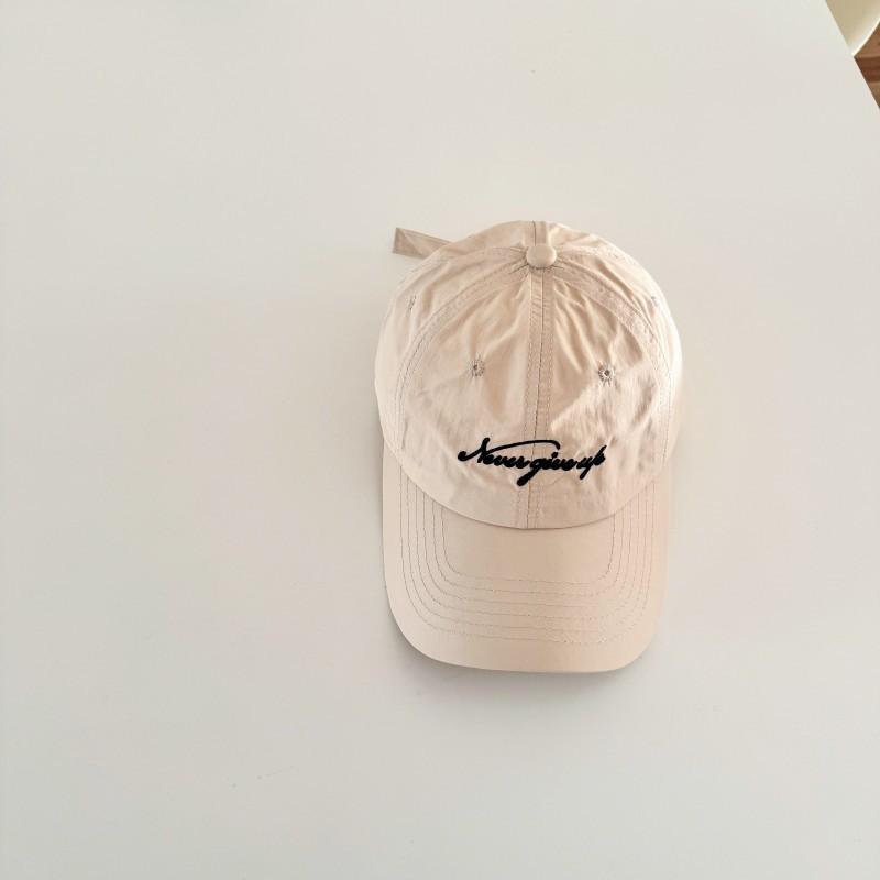 New outdoor thin quick-drying candy-colored baseball cap big head circumference embroidery soft top sunshade cap