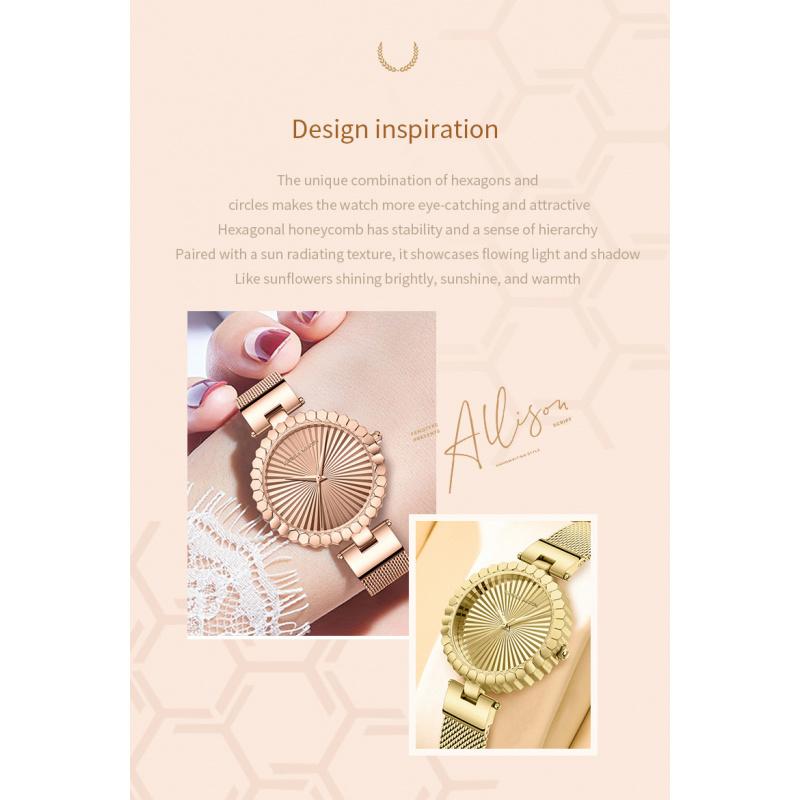 Japanese Movement Waterproof Fashion Simple Niche High-end Women's Quartz Watch