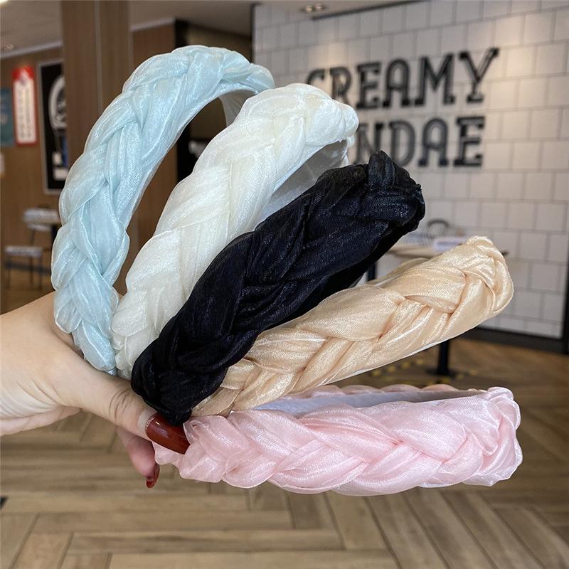 Fresh Styles Headbands Organza Woven Pattern Womens Hair Accessories