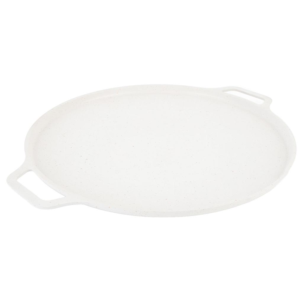 Grill Pan Maifan Stone Aluminum Alloy Anti Stick Stovetop Griddle Pan for Camping BBQ 39.5cm Type 2