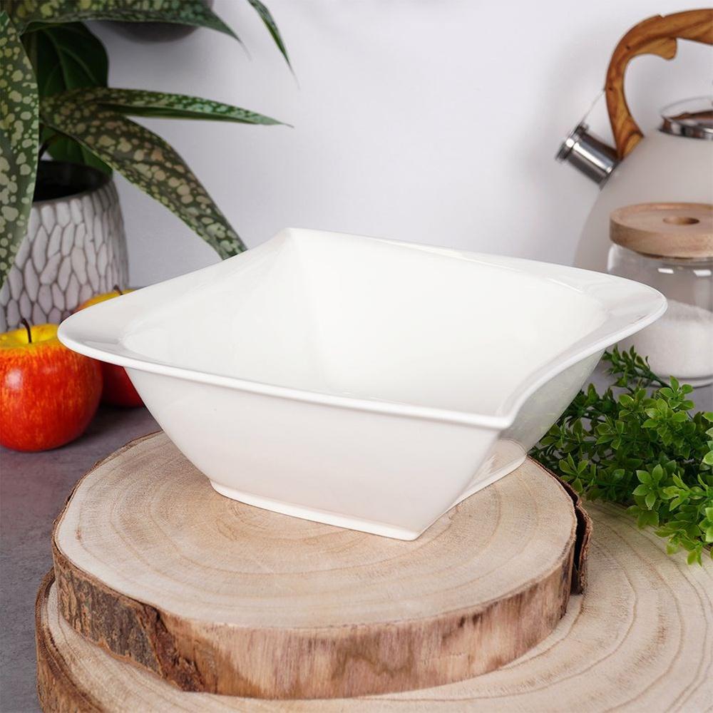 MONA Porcelain Salad Bowl 21.5x21.5 Cm, 1.3 L