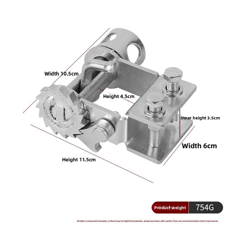 

Crank Ratchet Design Manual Rope Fastener For Small Trucks Binding Device Adjustable Lever Tensioner Heavy Duty Anti-Rust Sturdy